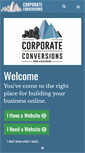 Mobile Screenshot of corporateconversions.com